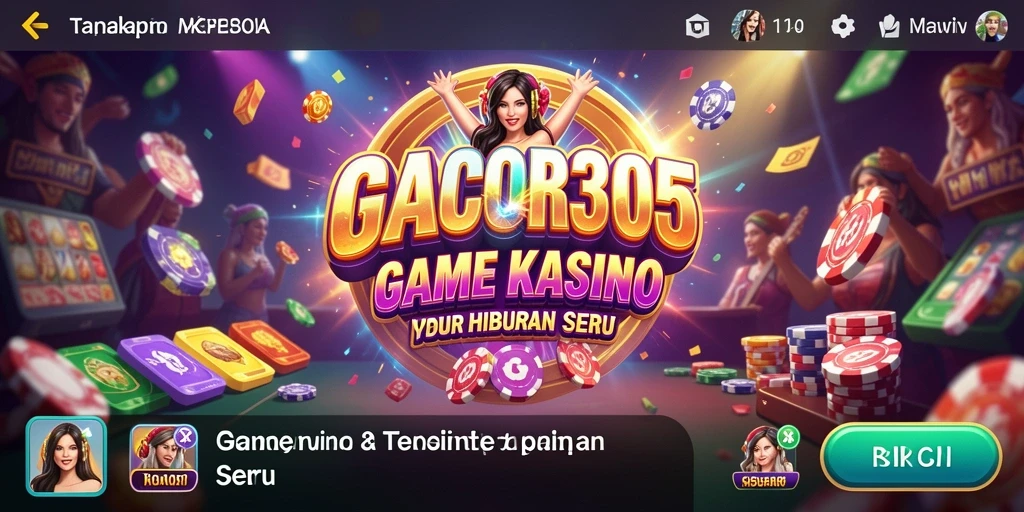 Tampilan menarik dari permainan slot di GACOR305.