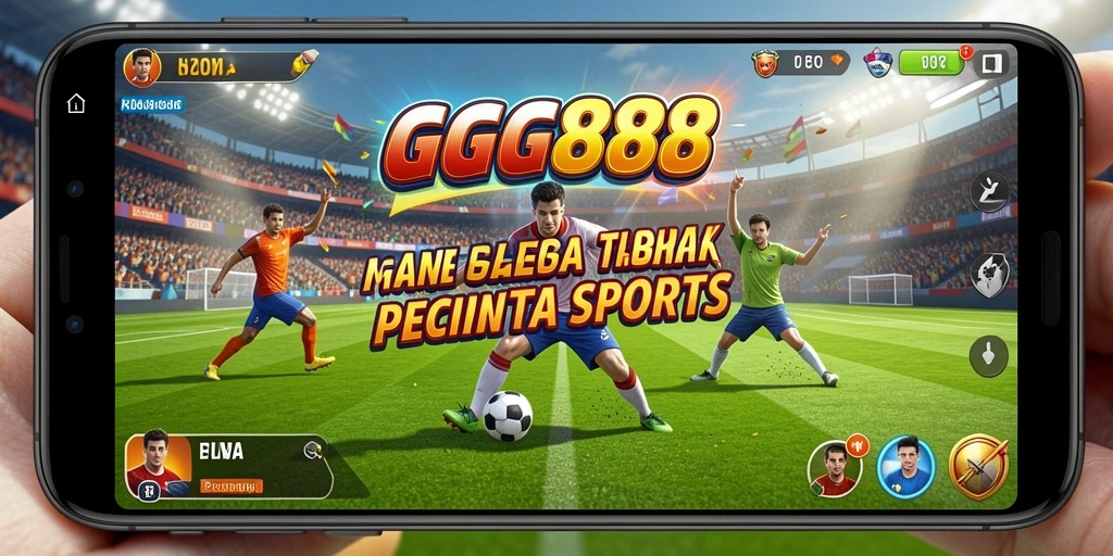 Tampilan gameplay GGG888 yang penuh aksi dan dinamis.