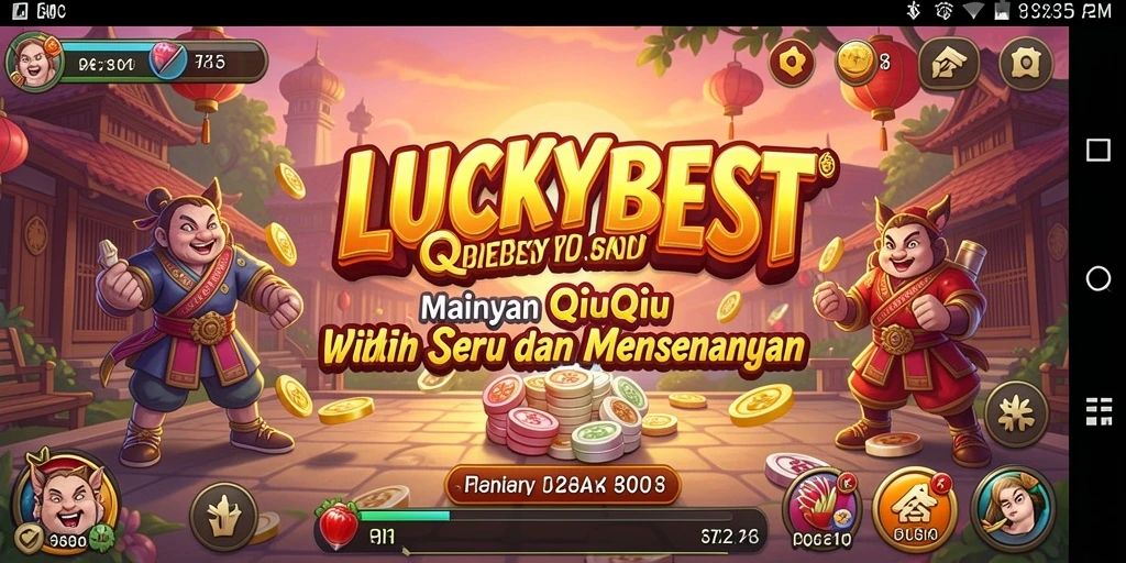 Tampilan gameplay seru dalam LUCKYBEST yang penuh tantangan.