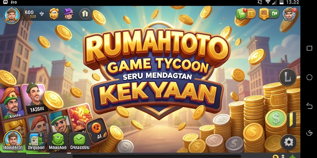 Screenshot menampilkan gameplay menarik dari RUMAHTOTO.